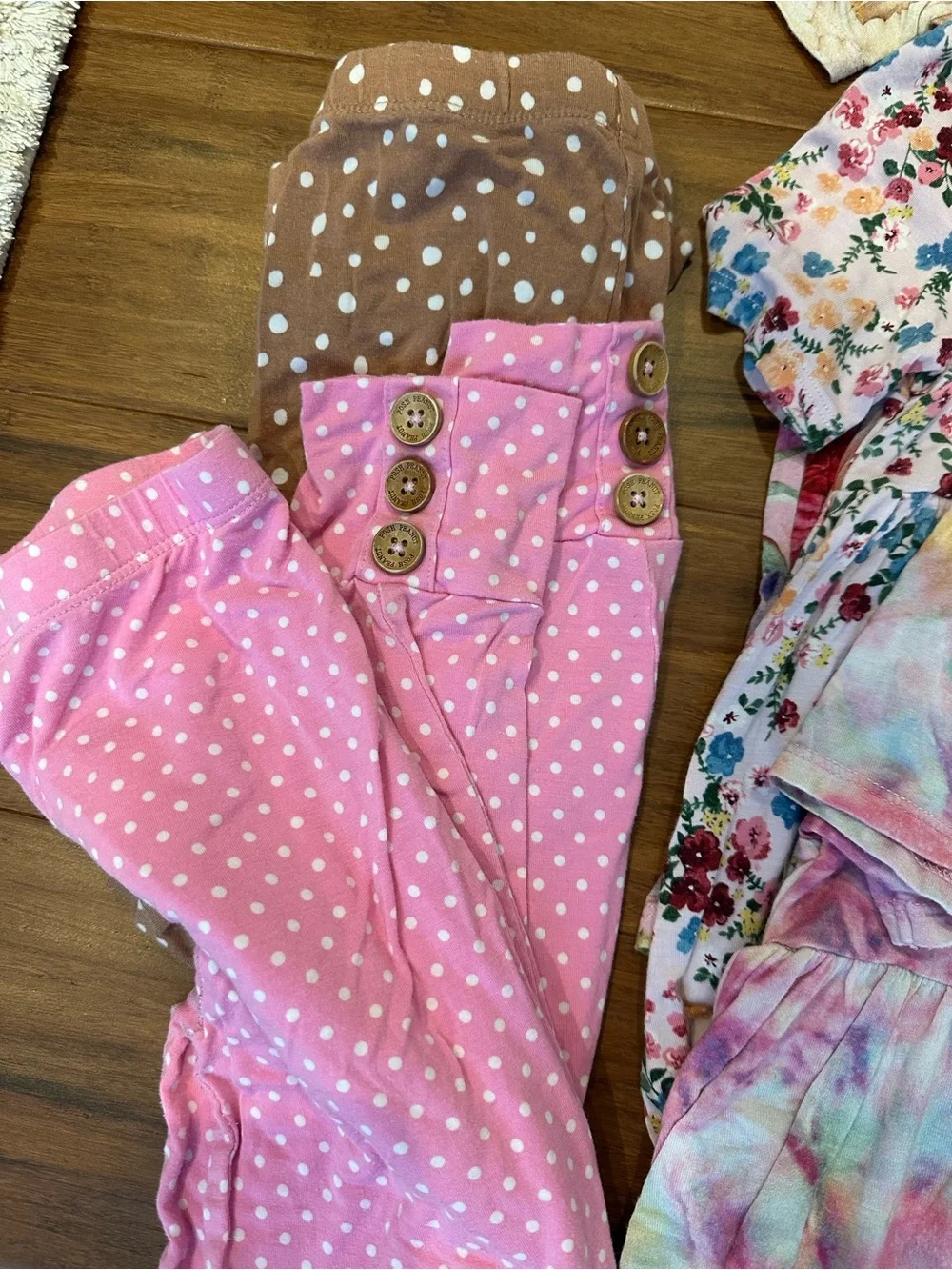 Posh Peanut Girls Mix & Match Bundle of 9 bamboo pieces size 7Y playwear school